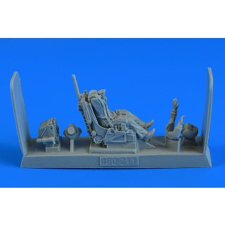 1:48 Aerobonus Soviet Fighter Pilot with ejection Seat for Sukhoi Su-27 Flanker…