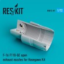 1:72 ResKit F-16 F110-GE open exhaust nozzles ( for...