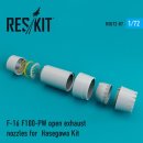 1:72 ResKit F-16 F100-PW open exhaust nozzles ( for...