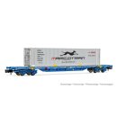 RENFE, 4-achs. 60`Containerwagen MMC, 2 x 20 Cont.RENFE,...