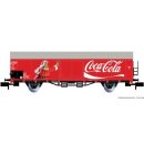 DB, 2achs. Ged. Güterwagen Gbs Coca Cola