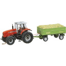 MF Tractor with trailer (WIKING)
