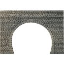 Decorative sheet tunnel portal, Natural cut stone