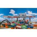 Drive kit for container bridge-crane
