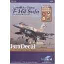 1/72 Isra Decal F-16I SUFA  4squ options