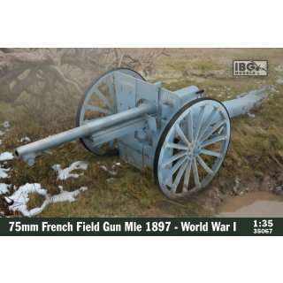 1/35 IBG Models 75mm French Field Gun Mle 1897 - World War I
