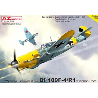 1/72 AZ Model Bf-109F-4/R1 „Kanon Pod“