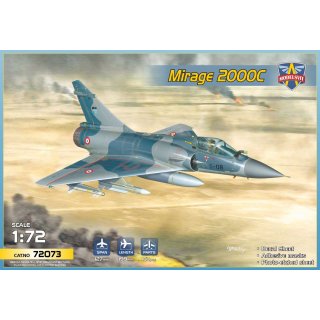 1/72 Modelsvit Mirage 2000C multirole fighter (5 camo schemes)
