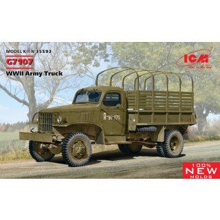 1:35 G7107, WWII Army Truck (100% new molds)