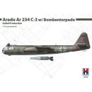 1/72 Hobby 2000 Arado Ar-234 C-3 w/ Bombentorpedo Initial...