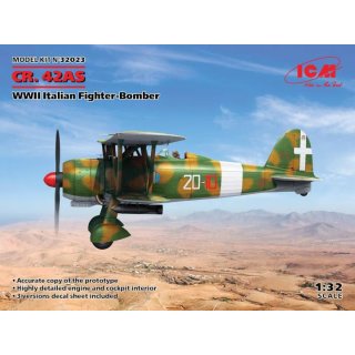 1:32 CR. 42AS, WWII Italian Fighter-Bomber