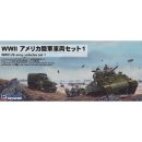 1/700 WWII US Army Vehicles Set 1