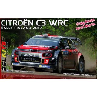 1/24 CITROEN C3 WRC FINLAND RALLY 2017 G.BREEN