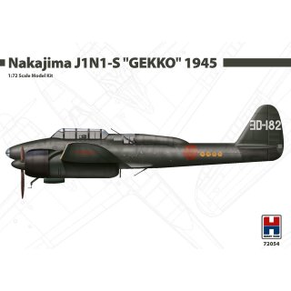 1/72 Nakajima J1N1-S "GEKKO" 1945 FUJIMI KI