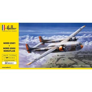 "1:72 Nord2501 + Nord 2502 ""NORATLAS"" TWINSET"