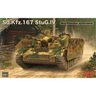 1/35 Sd.Kfz. 167 StuG IV Early Production w/full interior