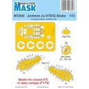 1:72 Junkers Ju 87D/G Stuka Mask / for Special Hobby and...