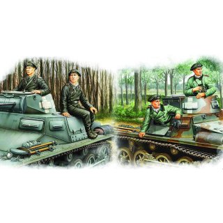 1:35 German Panzer Crew Set