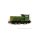 FS, Diesel-Rangierlokomotive Rh. 245, ohne seitliche Griffstangen, in grüner Lackierung mit gelbem Streifen, Ep. IV, mit DCC-Sounddecoder