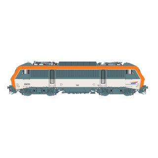 SNCF, Elektrolokomotive BB 26212 mit drittem Spitzenlicht in grau-oranger Farbgebung mit „Casquette“-Logo, Ep. IV-V, mit DCC-Sounddecoder