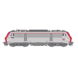SNCF, Elektrolokomotive BB 26056 in grau-roter Farbgebung, „Technicentre Industriel Oullins“, Ep. VI, mit DCC-Sounddecoder