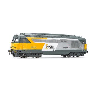 "SNCF, Diesellokomotive BB 67210 in gelb/weißer Lackierung, „Infra Structure"", Ep. V, mit DCC-Sounddecoder "