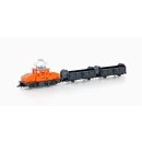 "Güterzug-Set E-Lok BR 169 orange mit 2...