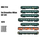 7er Set Personenwagen Set Brüssel-Mailand Ep.IV