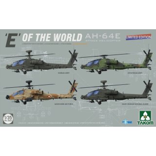 1:35 E OF THE WORLD AH-64E ATTACK HELICOPTER (LIMITED EDITION)