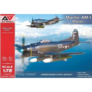 1/72 AM-1 "Mauler" (Late vers.) attack aircraft (3 liveries)