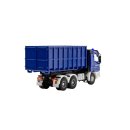 H0 THW MB ACTROS 3-achs mit Abrollcontainer...