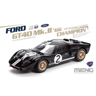 1:12 Ford GT40 Mk.II 66 Champion (Pre-colored Edition)