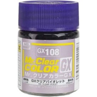 GX108 Mr. Clear Color GX Clear Violet
