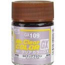 GX109 Mr. Clear Color GX Clear Brown