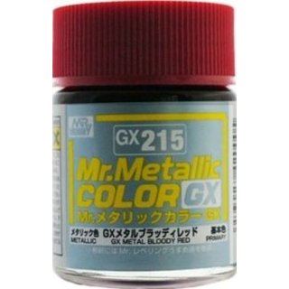 GX215 Mr. Metallic Color GX Metal Bloody Red
