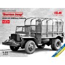 1:35 Burma Jeep, WWII US Military Vehicle (100% new molds)