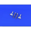 Bf 109G-2/4 undercarriage legs BRONZE for REVELL