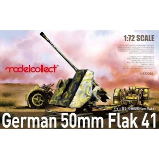 1:72 German WWII 50mm FLAK 41 anti-aircraft gun