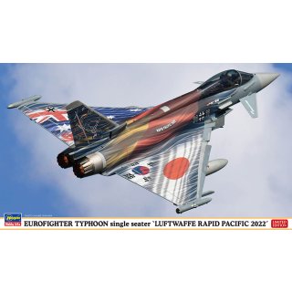 1/72 Eurofighter Typhoon Single Seater Luftwaffe Rapid Pacific 2022