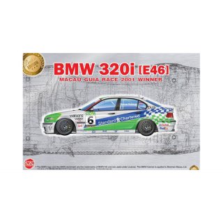 1:24 BMW 320i E46 Touring Macau 2001 Winner