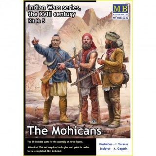 1:35 The Mohicans. Indian Wars series, the XVIII century. Kit No 5