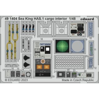 1/48 Sea King HAS.1 cargo interior 1/48