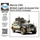 1/72 Morris CS9 British Light Armored Car ‘North African Campaign’1/72