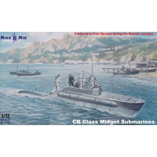 1:72 Italian CB Class Midget Submarines