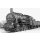 DR, Dampflokomotive mit Schlepptender 55 7254, in schwarz-roter Farbgebung, Ep. III, mit DCC-Sounddecoder