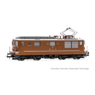 BLS, vierachsige elektrische Mehrzwecklokomotive Re 4/4 167 „Ausserberg“, braun, Ep. IV-V, mit AC-Sounddecoder