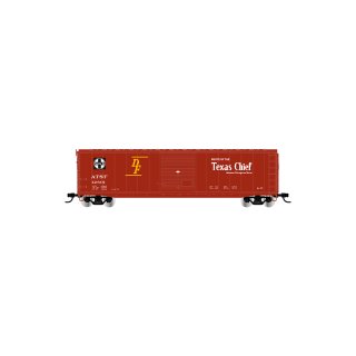 ATSF, gedeckter Güterwagen mit Schiebetüren „Texas Chief“ ohne Dachsteg, Betriebsnr. 12850