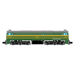 ALSA, Diesellokomotive 2150, in grün-gelber Farbgebung, Ep. VI, mit DCC-Sounddecoder