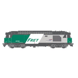 SNCF, Diesellokomotive BB 467505 mit flachen Seitenwänden in FRET-Farbgebung, Ep. VI, mit DCC-Sounddecoder
