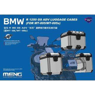 1:9 BMW R 1250 GS ADV Luggage Cases (FOR MT-005/MT-005s) (Pre-colored Edition)